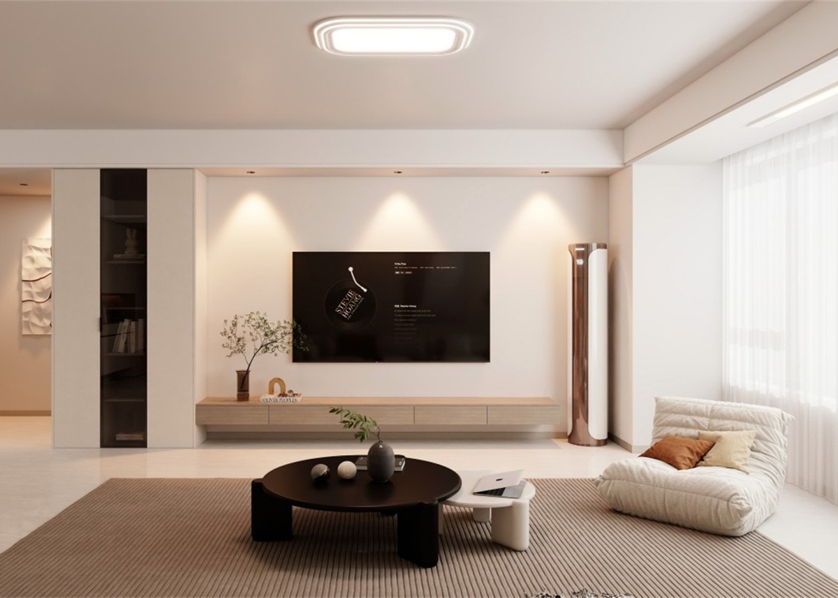 寧房云筑129㎡ | 不知道裝什么風格，就試試現(xiàn)代簡約風吧，不踩雷首選！