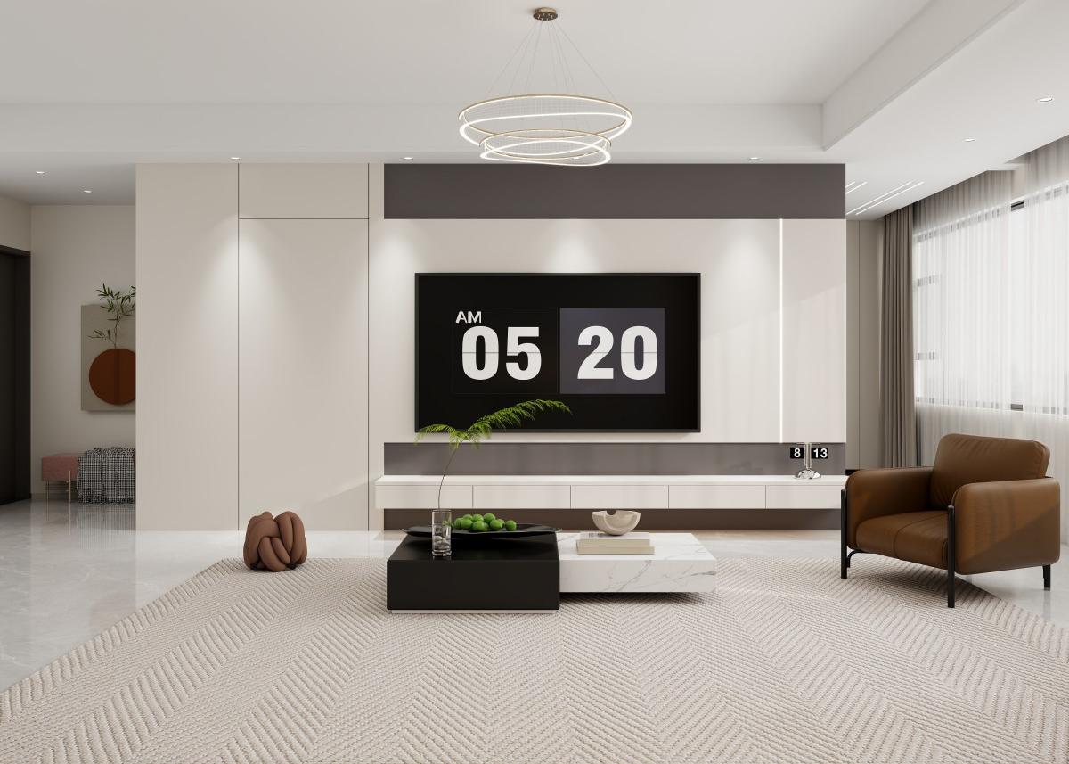 玉庭華府 | 135㎡現(xiàn)代簡約風(fēng)，給生活做減法，舒適加倍！