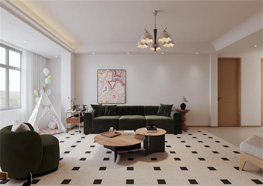 湖畔嘉苑 | 139㎡輕復古之家，不盲目跟風，做生活的主角