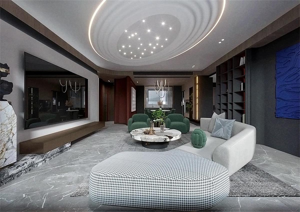 中海九樾143㎡ | 你不敢嘗試的暗黑系混搭風(fēng)，到底有多炫酷？！