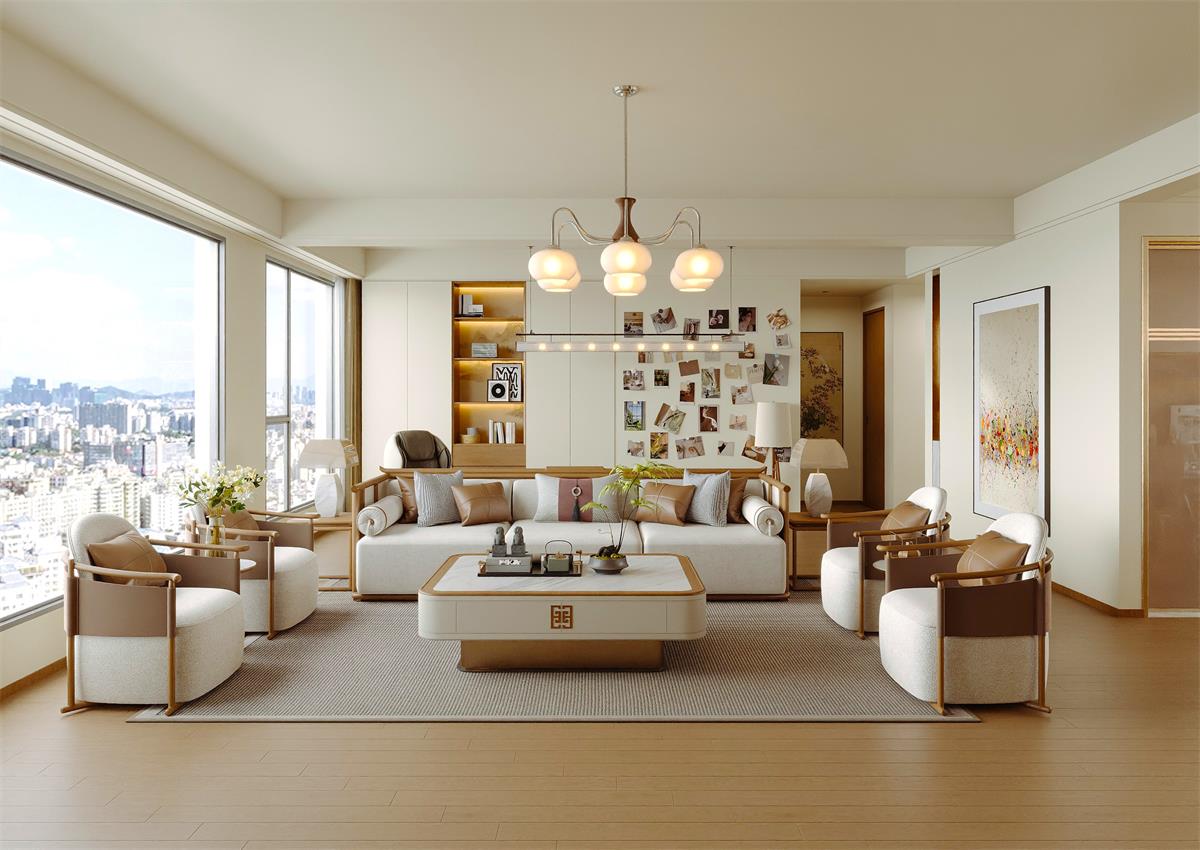 閱麓和院147㎡ | 三線小城的宋式美學(xué)家，有種「柳暗花明」 的松弛寫意