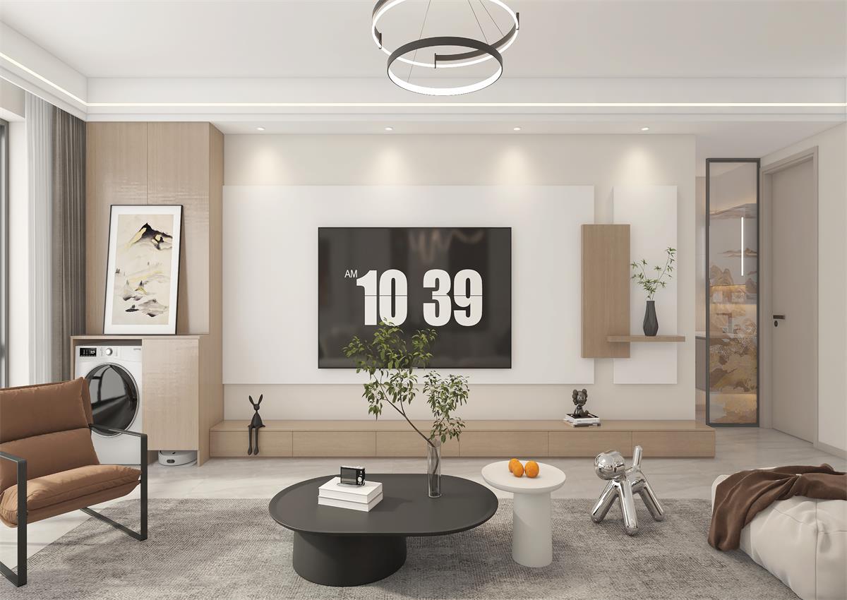 紫辰府128㎡ | 『奶油風』不是刷個大白墻！溫馨、顯大、好打理才是核心！