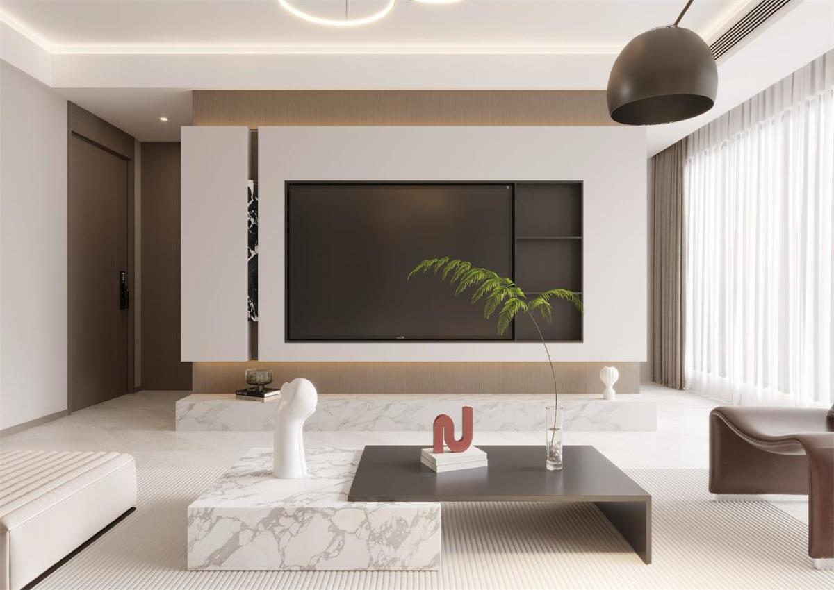 萬科錦曜143㎡ | 中性色調(diào)的自然風(fēng)之家，慢生活的氛圍徹底治愈我了！