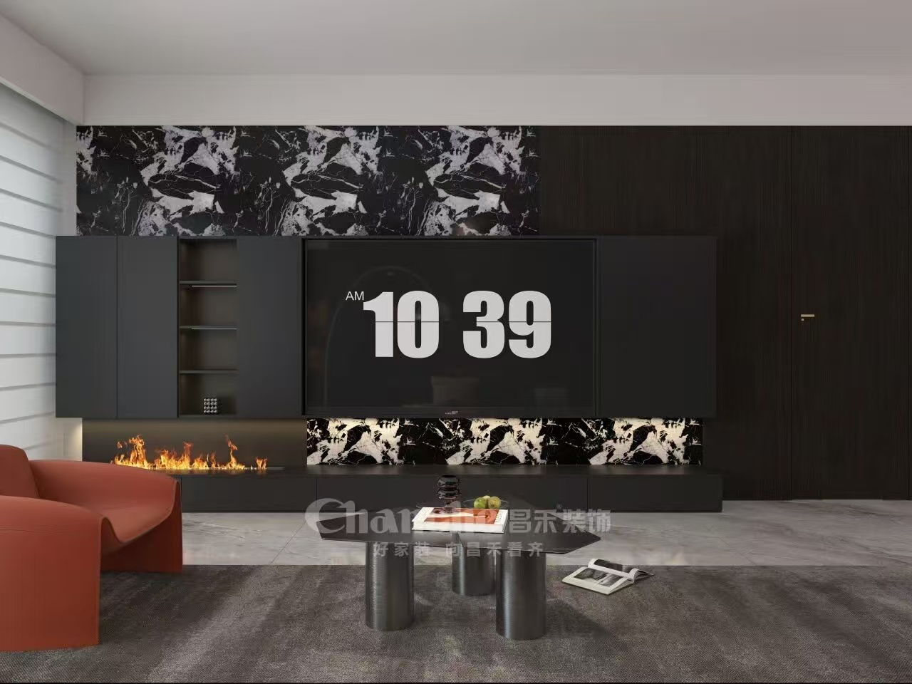 萬科錦曜129㎡ | 當(dāng)初全家都反對的黑色系極簡風(fēng)，幸好我堅(jiān)持到底！