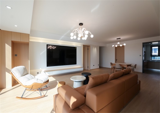 實景首發(fā) | 星耀閱海143㎡完工！原木風的含金量誰懂！溫柔又治愈~