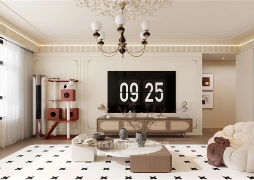 盛世西城130㎡ | 住進這個中古奶油風的家，推門那一刻幸福感爆棚！